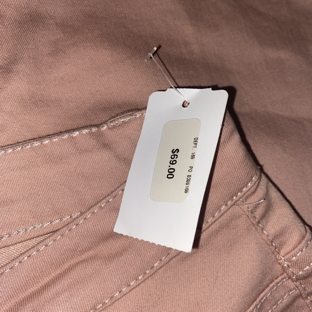 New Junarose Skinny Jeans Women's 18 Misty Rose Denim My Way Zippered‎ 5 Pocket - Picture 4 of 12